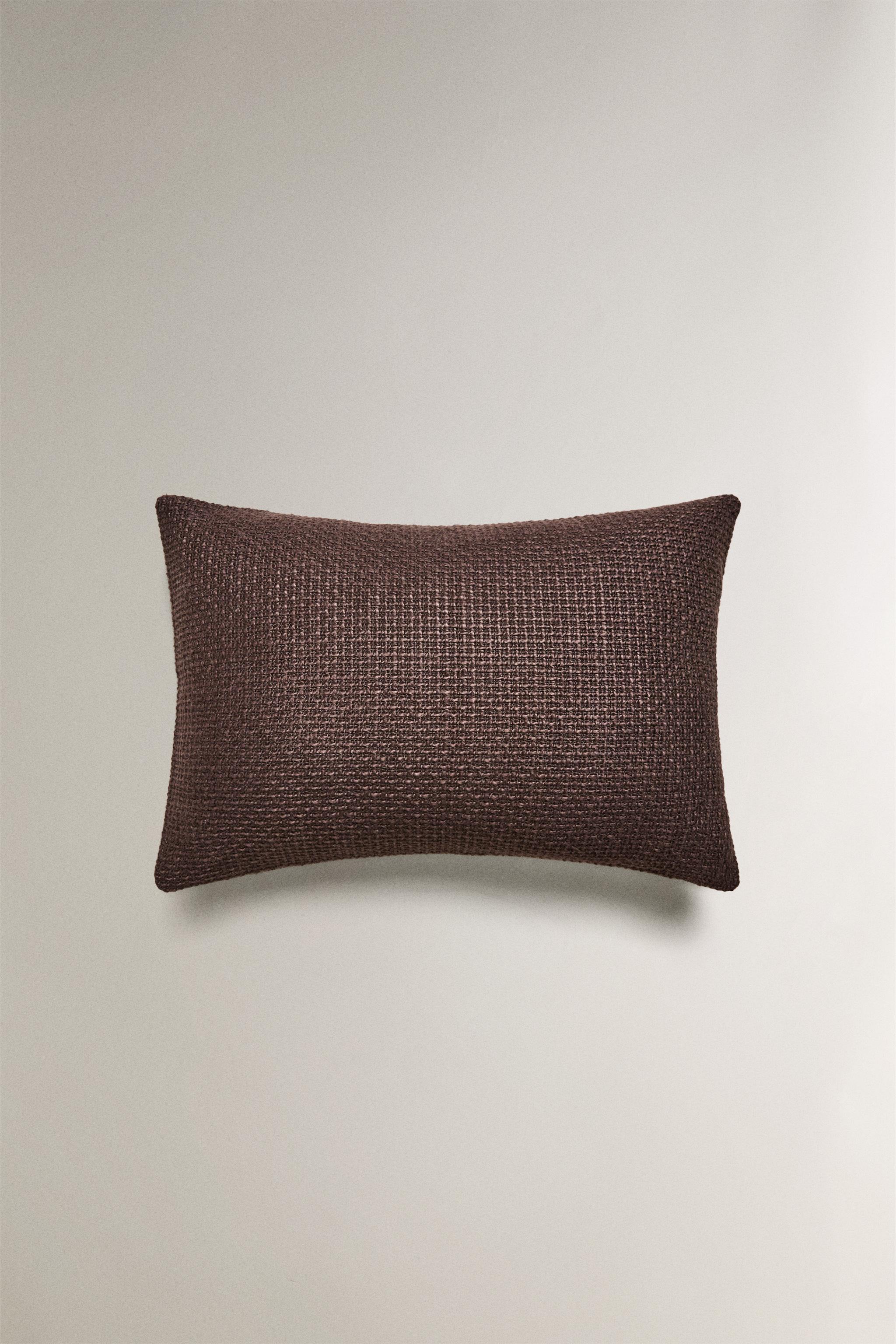 LINEN THROW PILLOW COVER